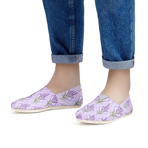 Image of Lavender Women Casual Shoes