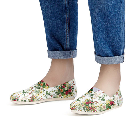 Image of Vintage Flowers Women Casual Shoes