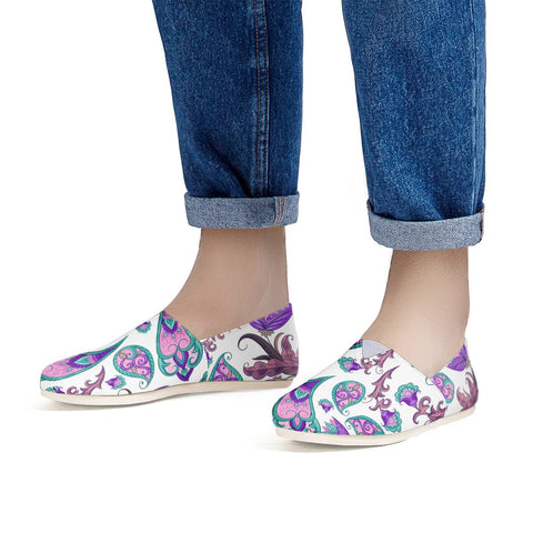 Image of Paisley Flower Women Casual Shoes