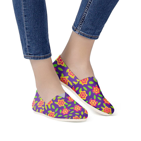 Image of Funky Flowers Women Casual Shoes