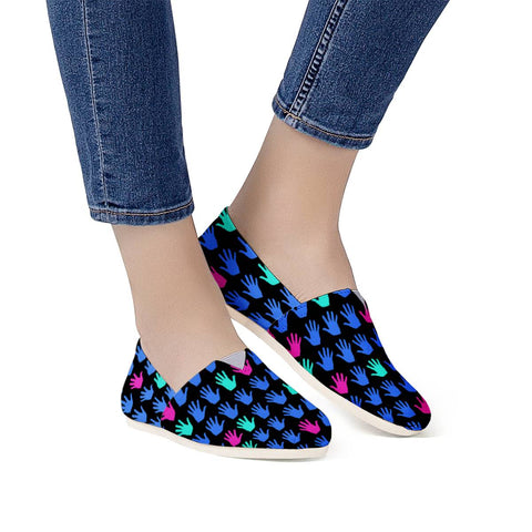 Image of Waving Hands Women Casual Shoes