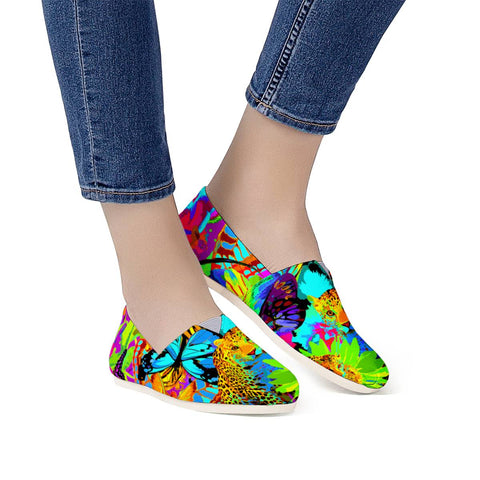 Image of Pop Art Safari Women Casual Shoes