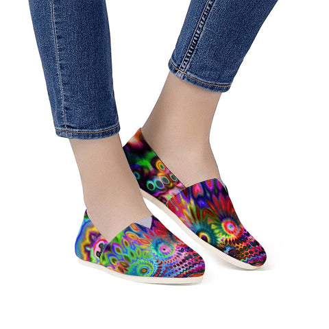 Image of Chromatic Rainbow Warp Women Casual Shoes
