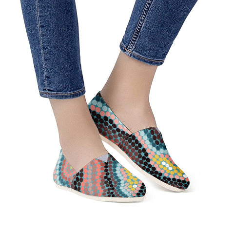 Image of Mosaic Circles Women Casual Shoes