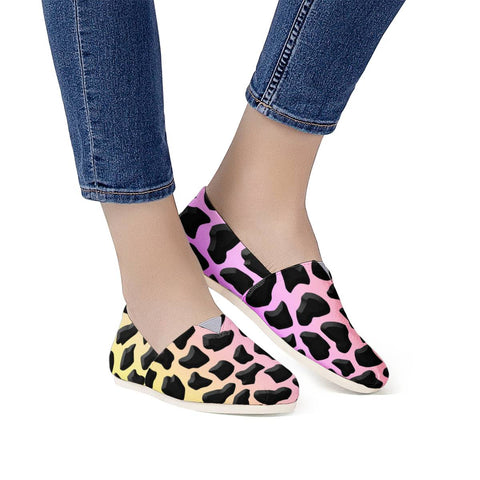 Image of 3D Giraffe Print Women Casual Shoes