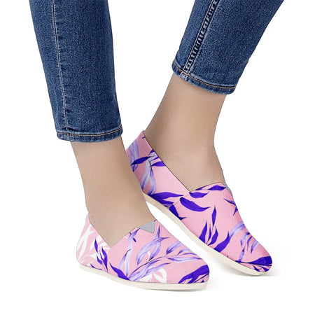 Image of Floral Boho Watercolor Pattern Women Casual Shoes