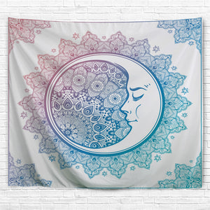 Impersonal Moon Mandala Tapestry - Beddingify