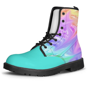 Ocean Sunset Boots Leather Boots
