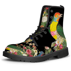 Birds Of Paradise Leather Boots