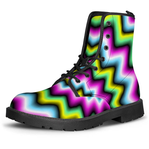 Image of Psychedelic Daze Leather Boots