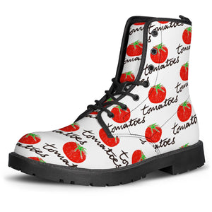 Tomato Leather Boots