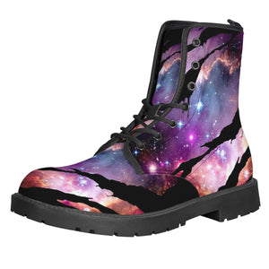 Deep Space Inside Leather Boots