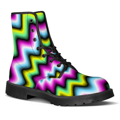 Image of Psychedelic Daze Leather Boots