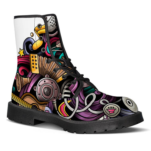 Image of Music Leather Boots