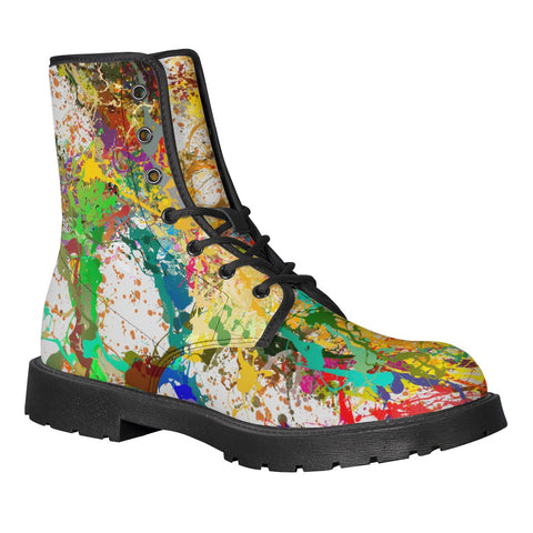 Image of Funny Blots Leather Boots