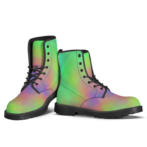 Image of Tie Dye Leather Boots