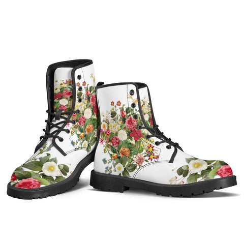 Image of Vintage Flowers Leather Boots