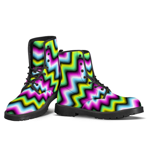 Image of Psychedelic Daze Leather Boots