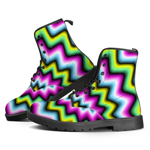 Image of Psychedelic Daze Leather Boots