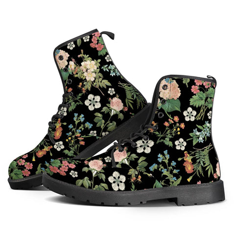 Image of Garden Flowers Leather Boots