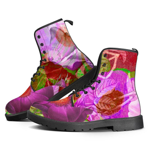 Image of English Roses Leather Boots