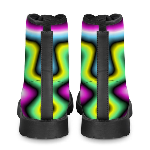 Image of Psychedelic Daze Leather Boots