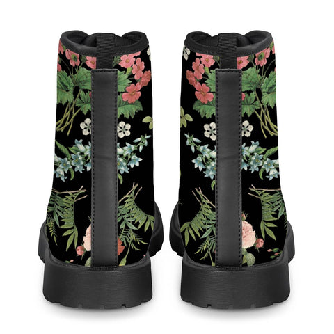 Image of Garden Flowers Leather Boots
