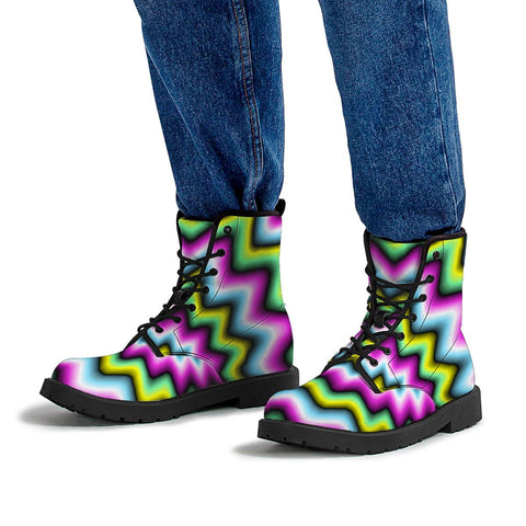 Image of Psychedelic Daze Leather Boots