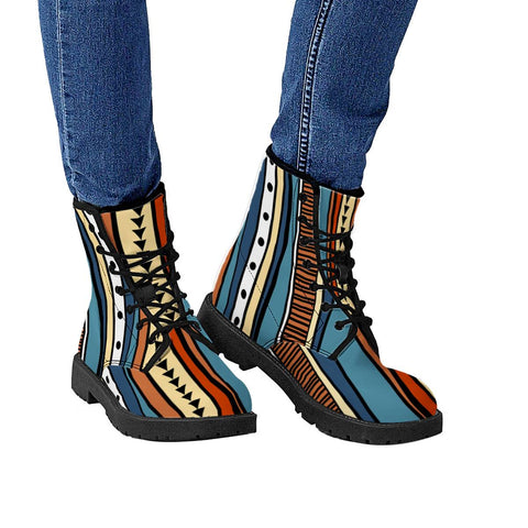 Image of Aztec Tribal Leather Boots