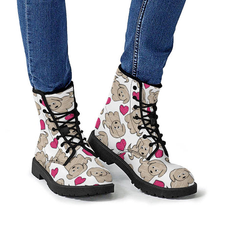 Image of Puppy Love Leather Boots