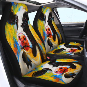 Dairy Cows SWQT0095 Car Seat Covers