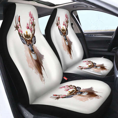 Image of Deer Antler SWQT2425 Car Seat Covers