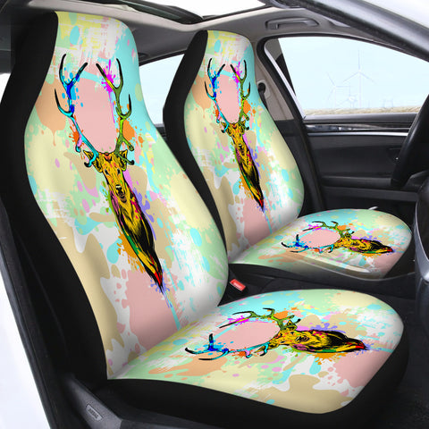 Image of Deer SWQT2058 Car Seat Covers