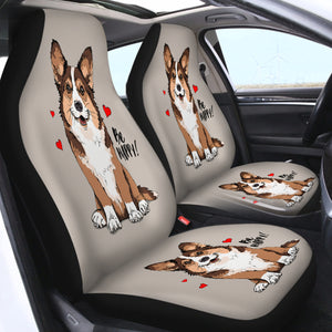 Dog Be Happy SWQT2520 Car Seat Covers