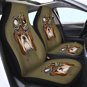 Dog Face SWQT0994 Car Seat Covers
