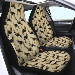 Dog SWQT2498 Car Seat Covers