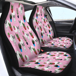 Dog and Cactus SWQT0513 Car Seat Covers