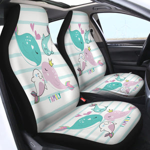 Dolphin Family SWQT2428 Car Seat Covers
