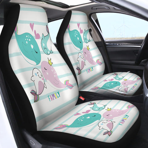 Image of Dolphin Family SWQT2428 Car Seat Covers