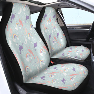 Dolphin Unicorn SWQT2194 Car Seat Covers