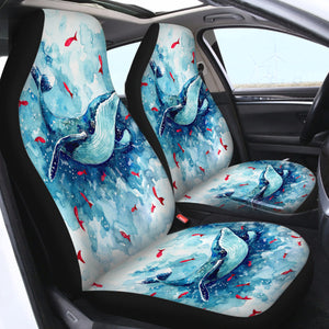 Dolphin and Sea SWQT0999 Car Seat Covers
