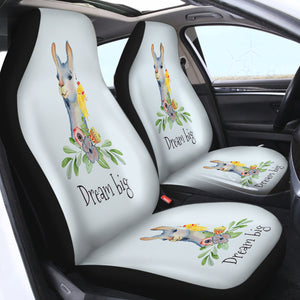 Dream Big SWQT1171 Car Seat Covers