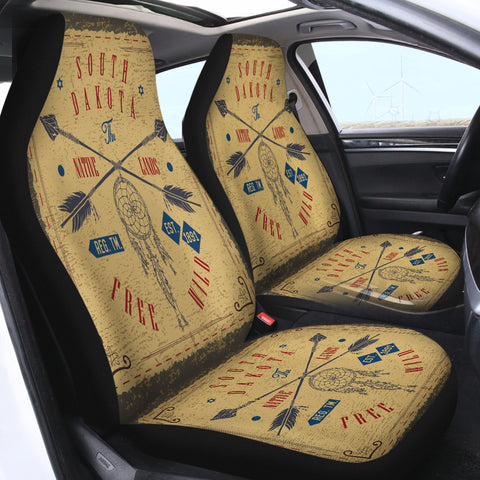 Image of Retro Dream Catcher SWQT2502 Car Seat Covers