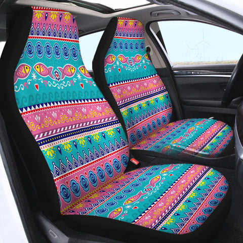 Image of Fish Aztec SWQT0537 Car Seat Covers
