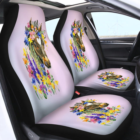 Image of Flower Horse SWQT1301 Car Seat Covers