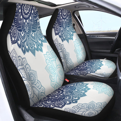 Image of Flower Party SWQT0300 Car Seat Covers