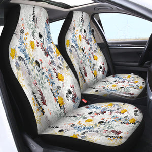 Flower SWQT0645 Car Seat Covers