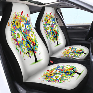 Flower SWQT2466 Car Seat Covers