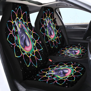 Flower Unicorn SWQT0064 Car Seat Covers