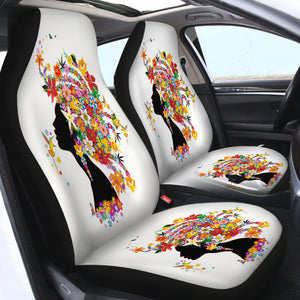 Flower Women SWQT2339 Car Seat Covers